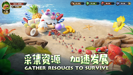 小小蟻國破解版無限鉆石版