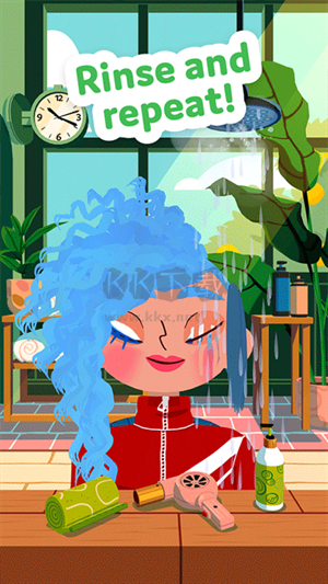 托卡美發(fā)沙龍4可破解化妝版