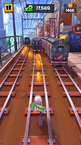 地鐵跑酷滑板英雄安卓版