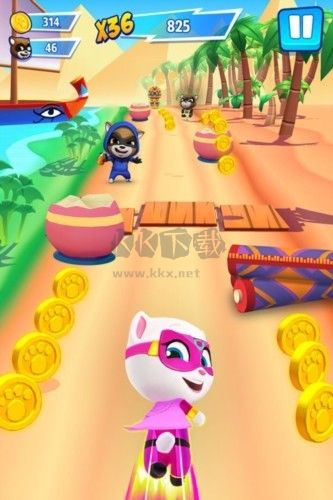 湯姆貓英雄跑酷無(wú)限金幣鉆石版