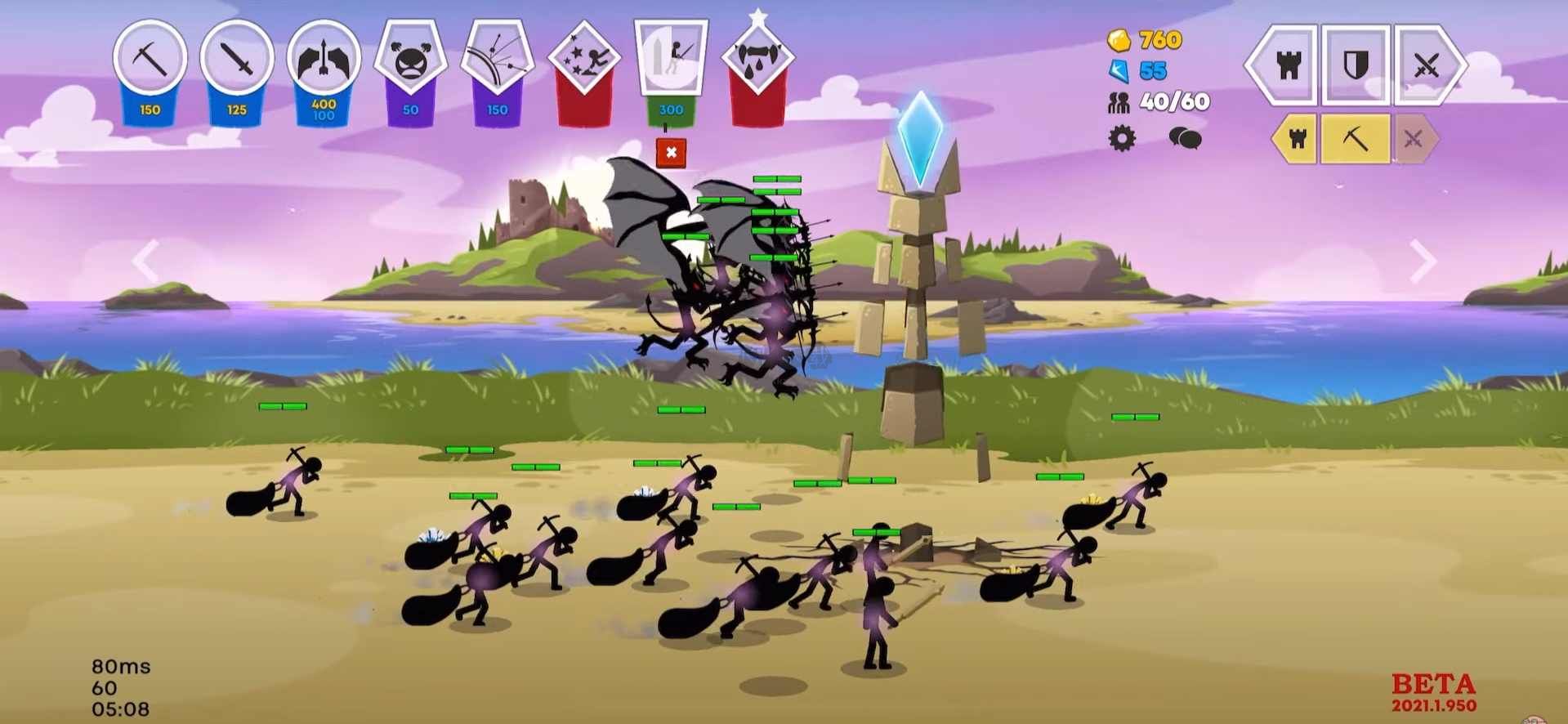 火柴人戰(zhàn)爭遺產(chǎn)3內(nèi)置菜單版