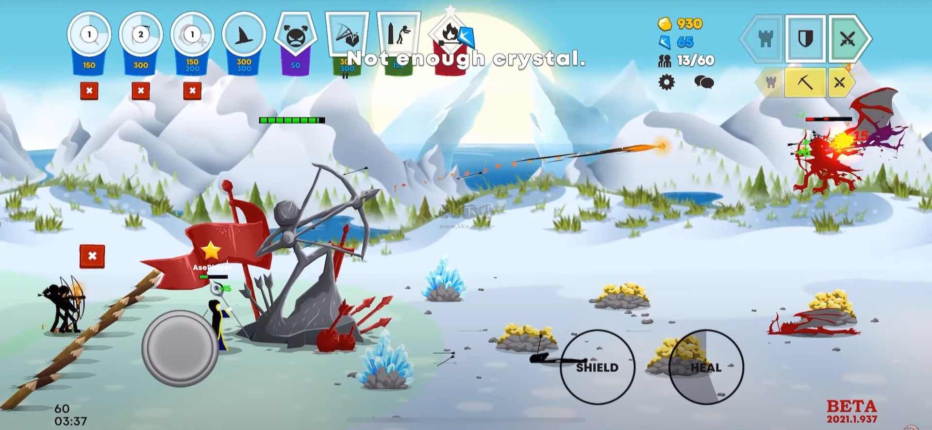 火柴人戰(zhàn)爭遺產(chǎn)3內(nèi)置菜單版