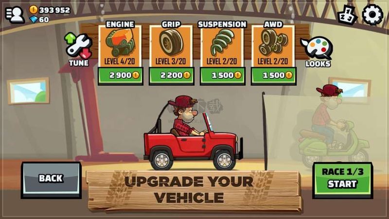登山賽車(chē)2破解版無(wú)限金幣鉆石