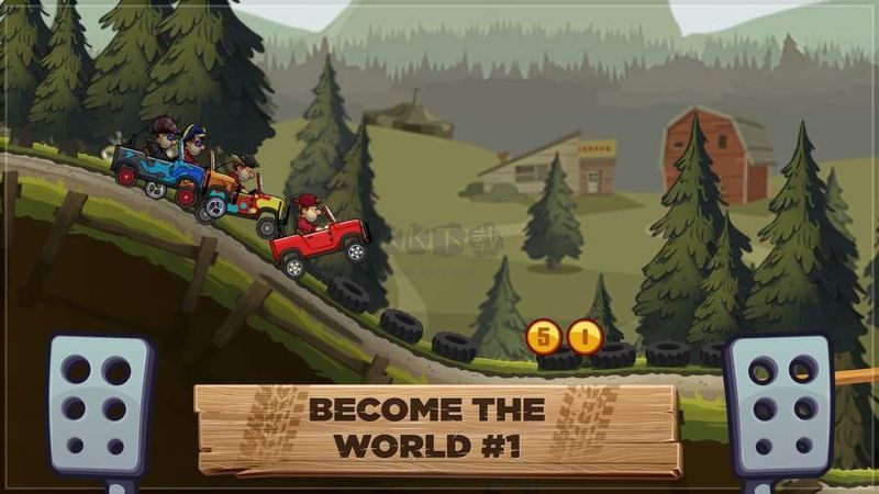 登山賽車(chē)2破解版無(wú)限金幣鉆石