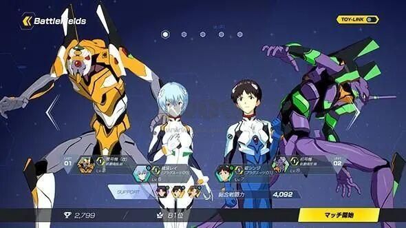 新世紀(jì)福音戰(zhàn)士：戰(zhàn)斗領(lǐng)域日服