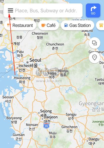 NAVER地圖怎么調成中文