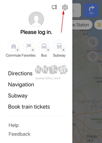 NAVER地圖怎么調成中文2