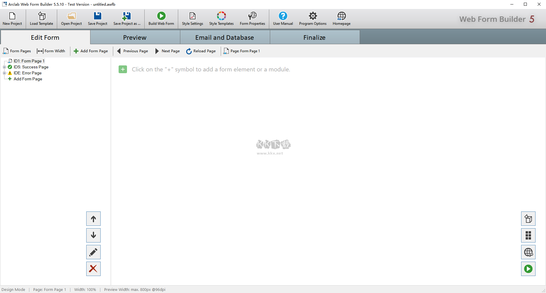 Arclab Web Form Builder(網(wǎng)頁(yè)表單制作工具)