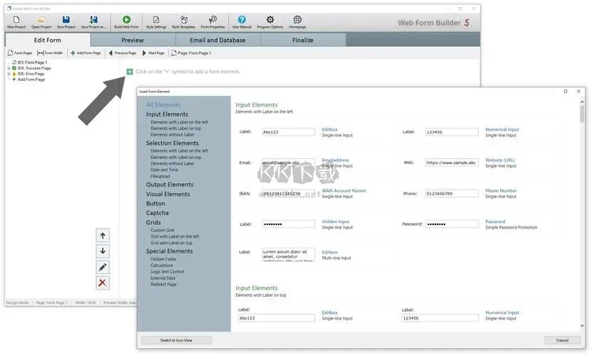 Arclab Web Form Builder(網(wǎng)頁(yè)表單制作工具)