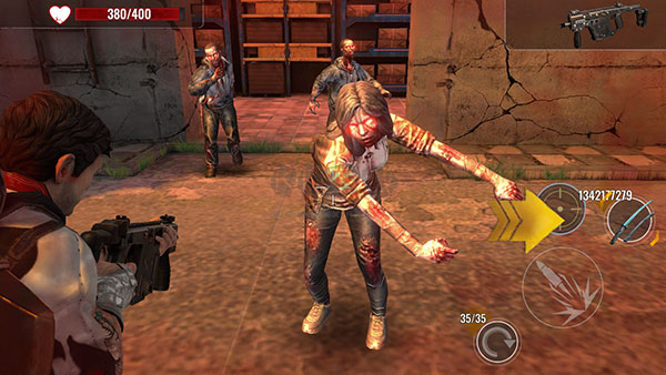 僵尸生存射擊無限子彈版