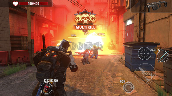 僵尸生存射擊無限子彈版