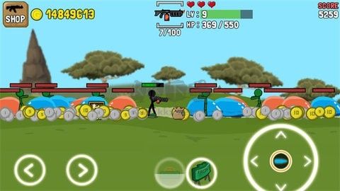 火柴人搶手無限金幣版