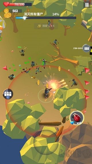 瘋狂僵尸快速射擊