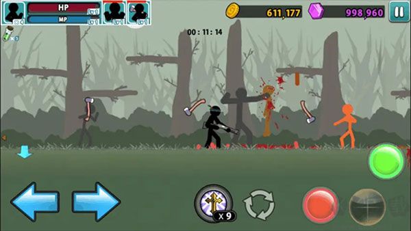 憤怒的火柴人5(MOD菜單)