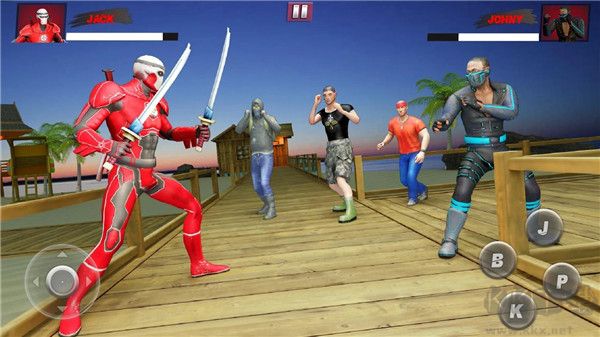 忍者超級英雄格斗