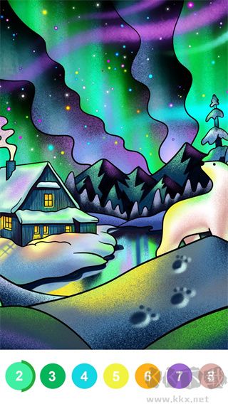 樂涂數(shù)字填色2024