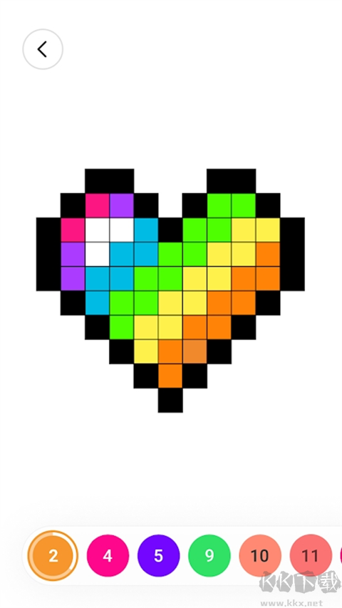 Color by Number填色游戲