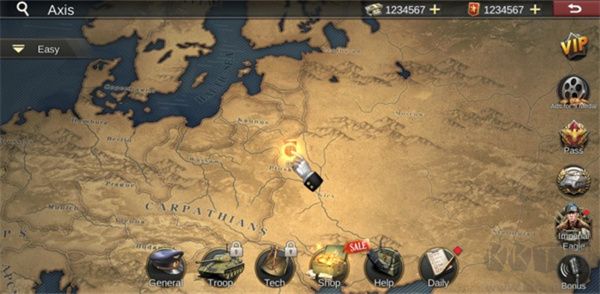 二戰(zhàn)名將世界戰(zhàn)爭漢化版