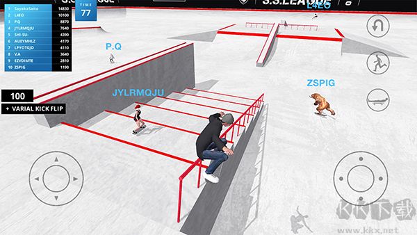 滑板空間無限金幣版