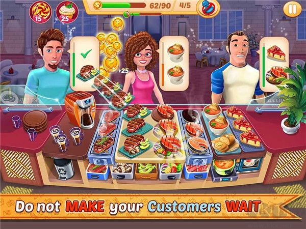 烹飪大亨餐廳無限金幣鉆石