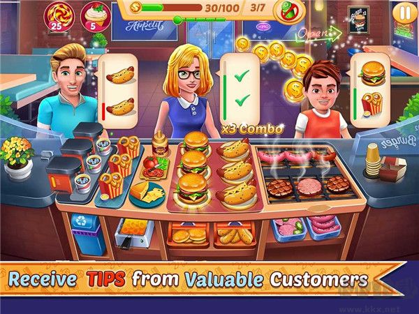 烹飪大亨餐廳無限金幣鉆石