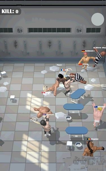 肌肉男更衣室戰(zhàn)爭(zhēng)游戲