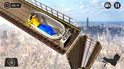 瘋狂的車輪比賽是一個兆匝道