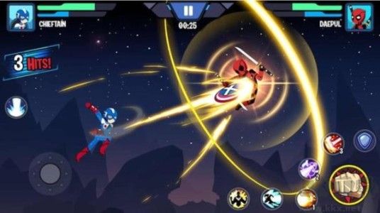 火柴人超級(jí)英雄戰(zhàn)爭(zhēng)內(nèi)置MOD菜單