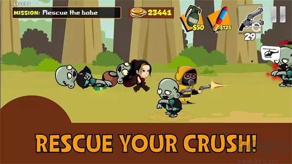 僵尸混亂不死噩夢免費版