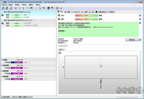 Hard Disk Sentinel(硬盤(pán)哨兵)