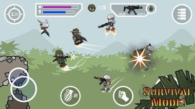 涂鴉軍團2迷你民兵破解版