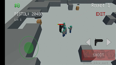 僵尸沙盒射擊手游