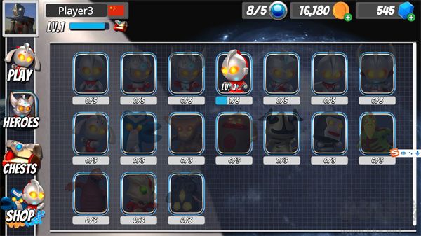 奧特曼大亂斗3漢化版