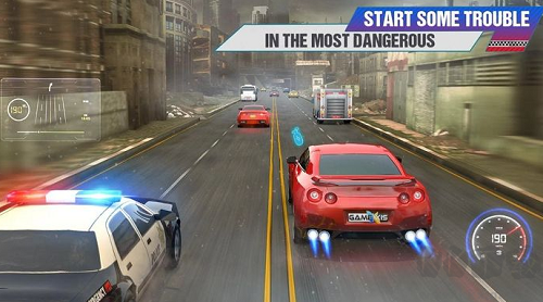 瘋狂交通賽車手游