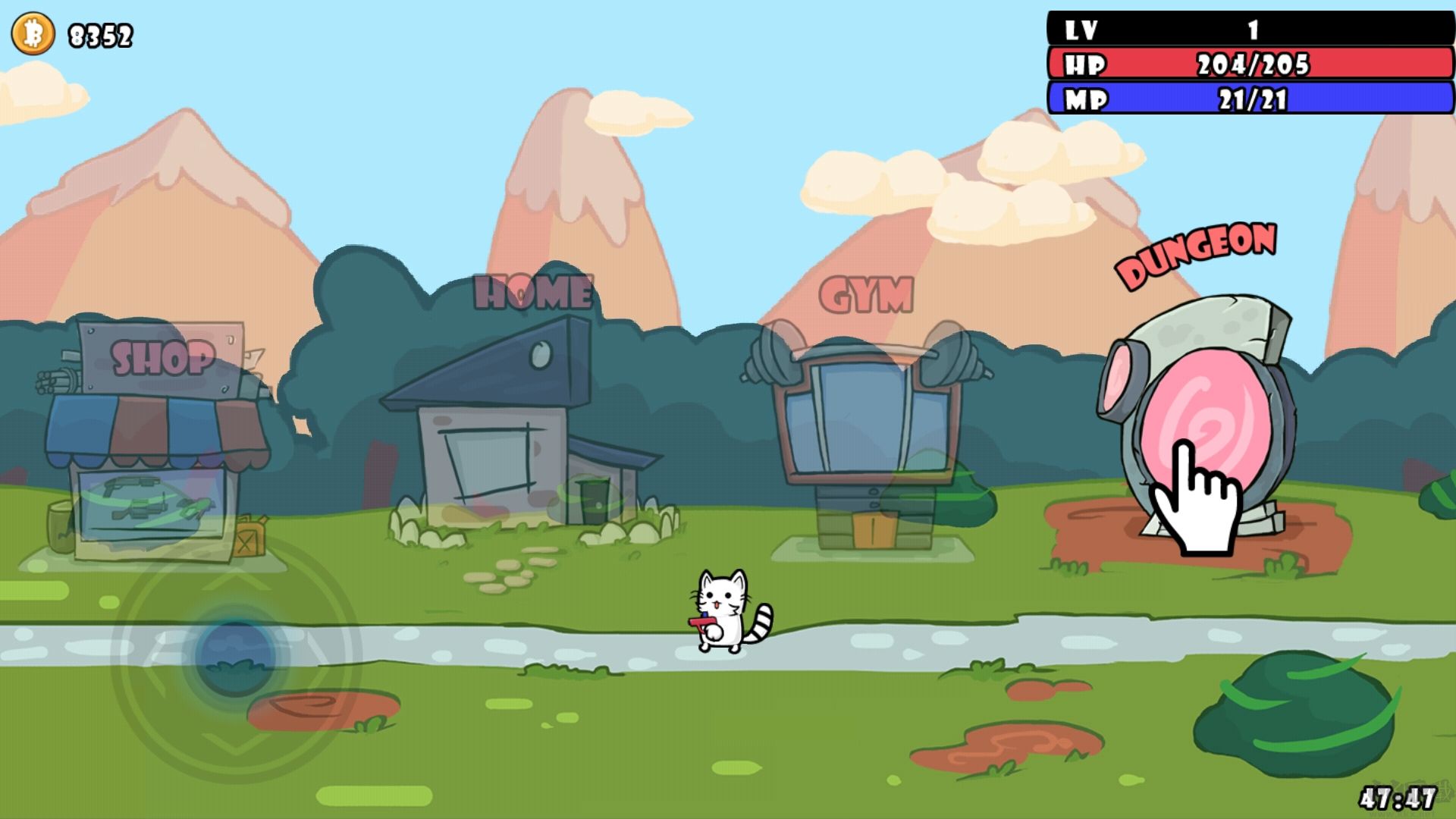 一槍世界貓無限金幣版