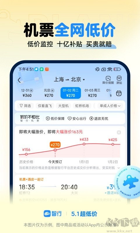 智行APP手機搶票神器