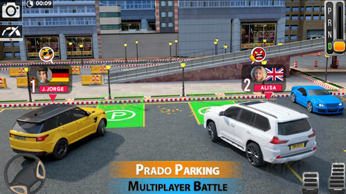 普拉多停車場3D