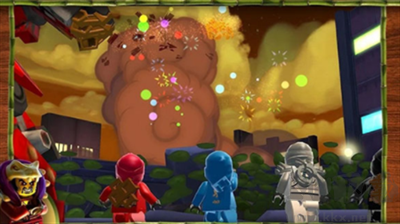 樂(lè)高幻影忍者羅寧的陰影