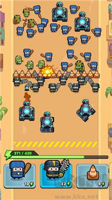 警察大戰(zhàn)僵尸修改版