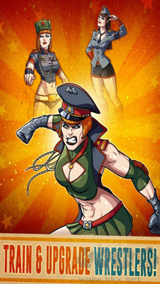 肌肉力量彈弓摔跤游戲