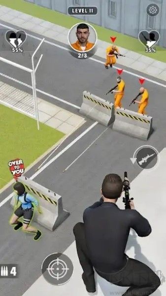 防爆雙槍射擊無限金幣版