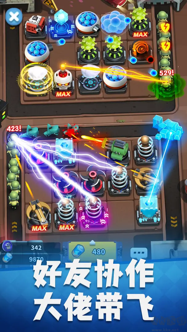 僵尸風暴官方版在線競技策略類塔防手游