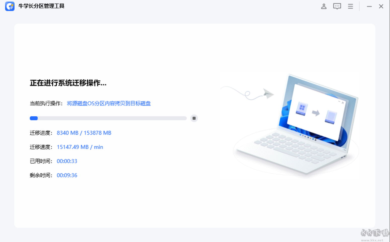 牛學(xué)長(zhǎng)分區(qū)管理工具純凈版