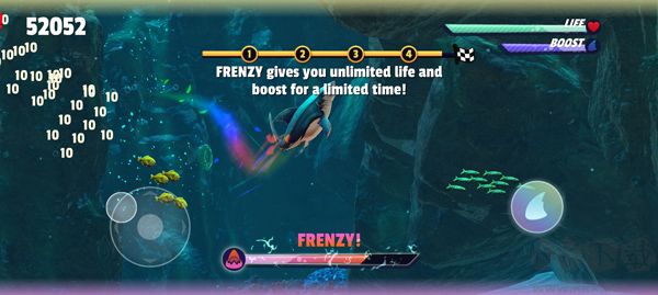 饑餓鯊史前世界破解版免費鉆石金幣版新手攻略2