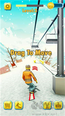 滑雪激斗賽修改版