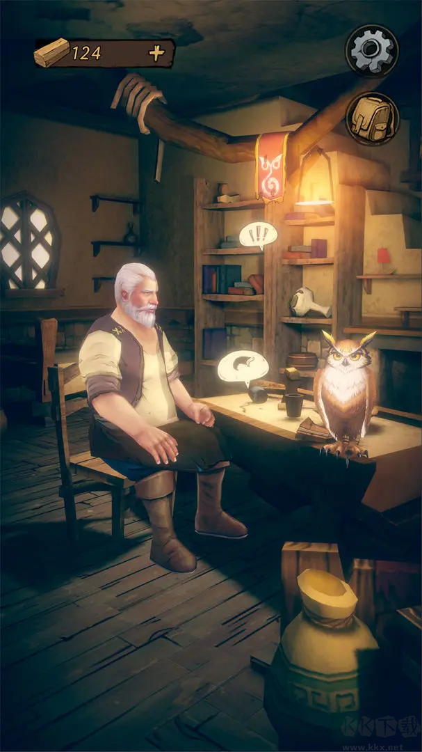 貓頭鷹和燈塔移動(dòng)端移植黑暗童話收集游戲