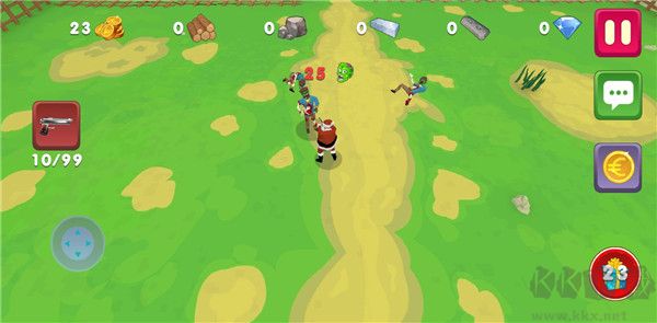 兩個家伙和僵尸無限鉆石版