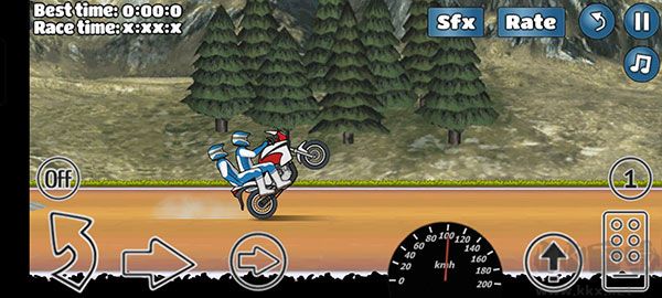 開摩托去泡妞（wheelie challenge）