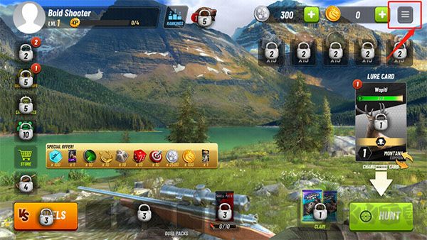 狩獵沖突無限金幣版