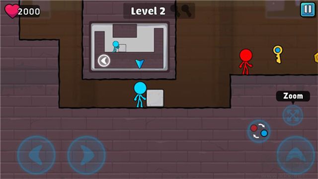 紅藍火柴人2無限金幣版